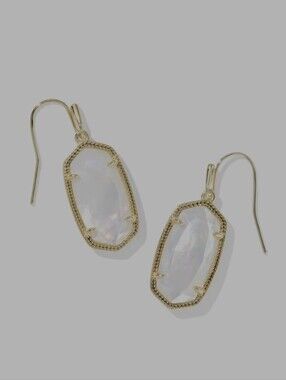 Kendra Scott Dani Ivory Mother Of Pearl Earrings